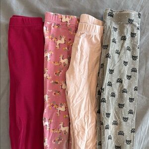 Colorful Kids' Leggings Set